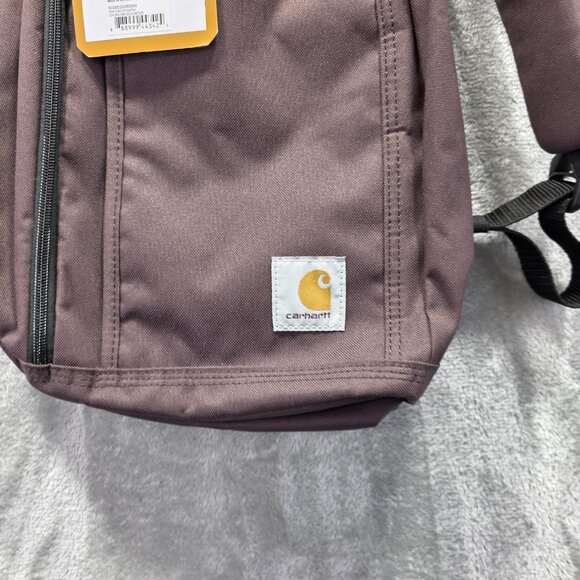 Carhartt Sling Bag Crossbody Brown Rain Defender CB0282 10x18x5 Padded Travel - Picture 2 of 9
